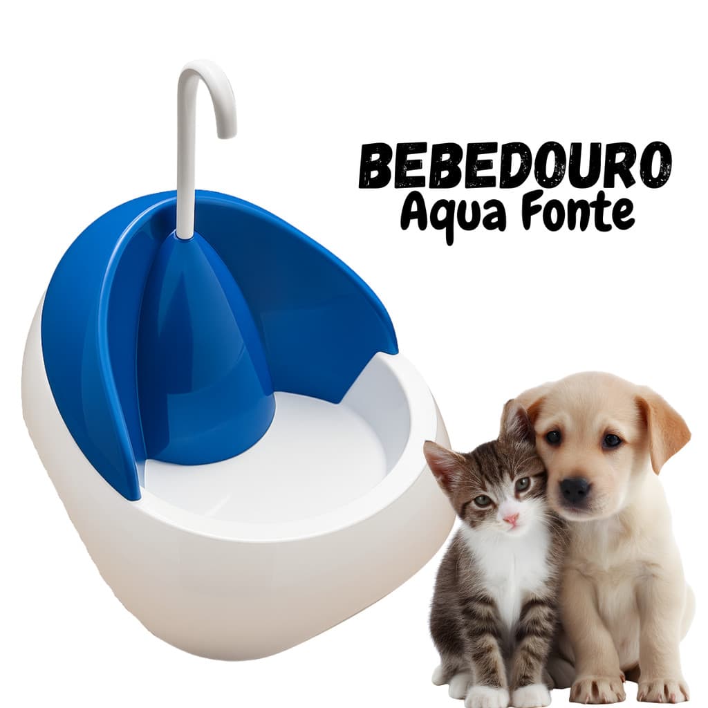 Bebedouro Para Gatos E Cães Automático Bivolt - Aqua Fonte