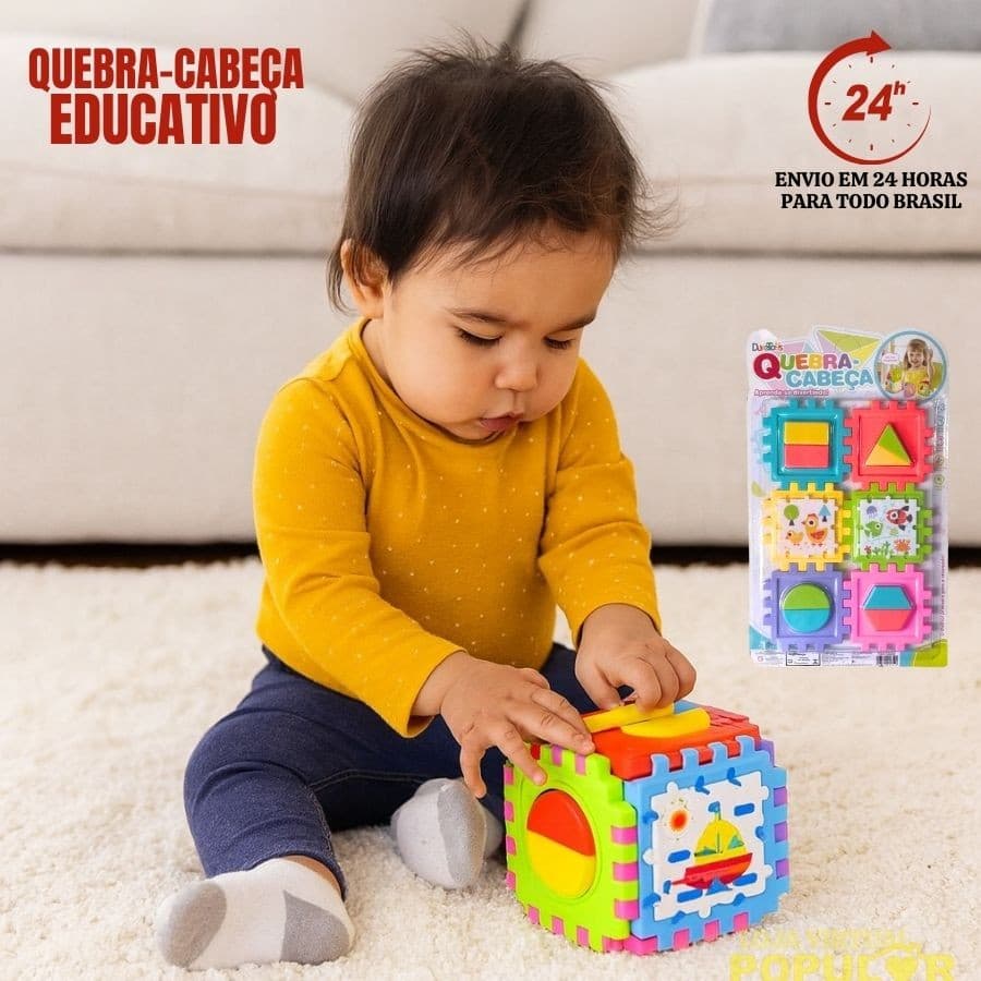 Brinquedo Presente Quebra-Cabeças De Plástico Para Crianças Brinquedos 3 Anos Animais Montessori