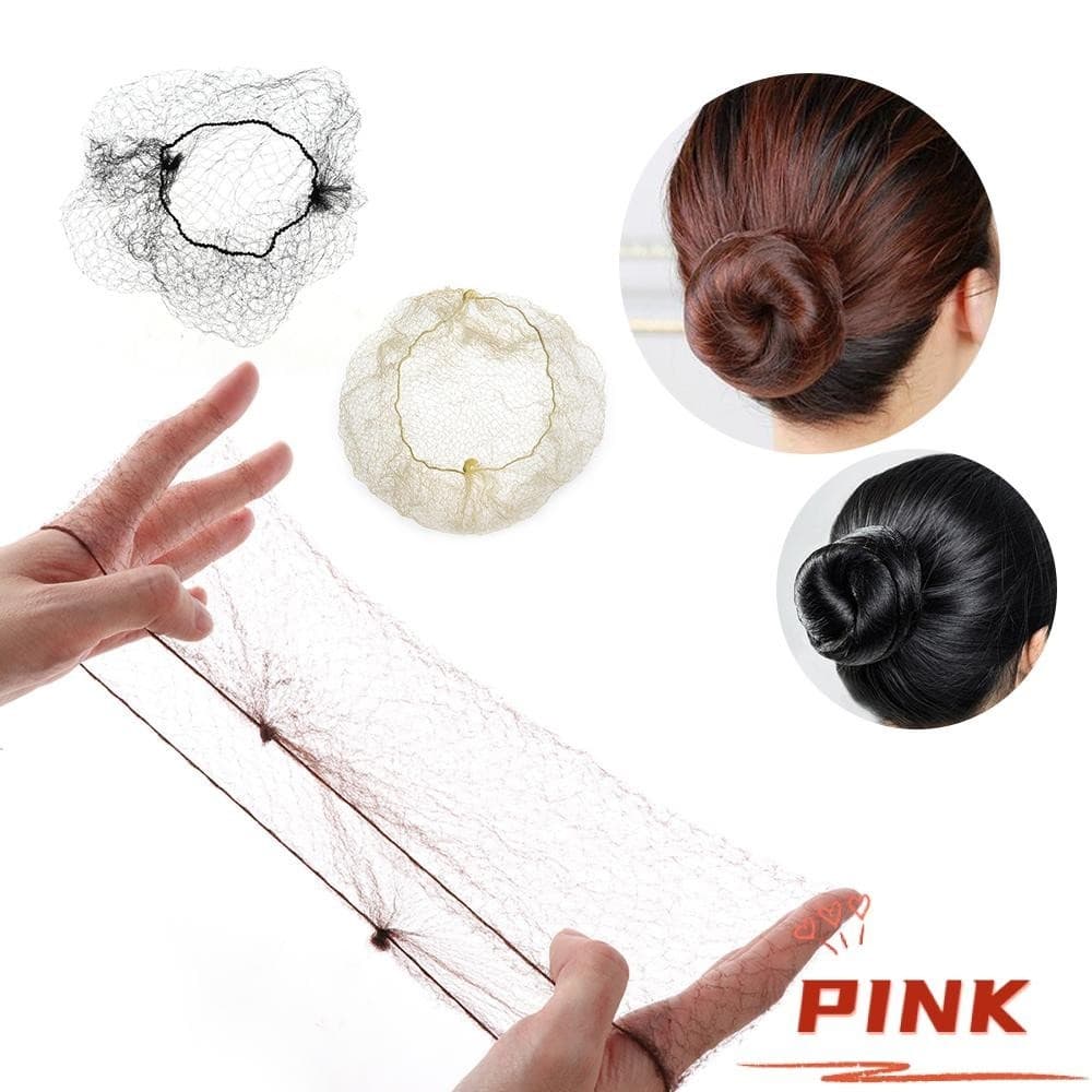 PINK1 20/40 Pcs Redes Para Cabelos Invisíveis Acessórios Cobertura De Bun