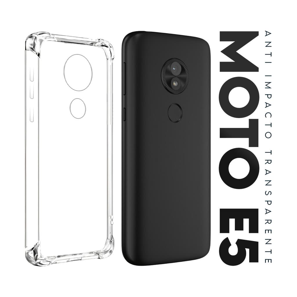 Capa Capinha Anti Impacto Transparente + Película De Hydrogel HD Para Moto E5 5.7 Xt1944