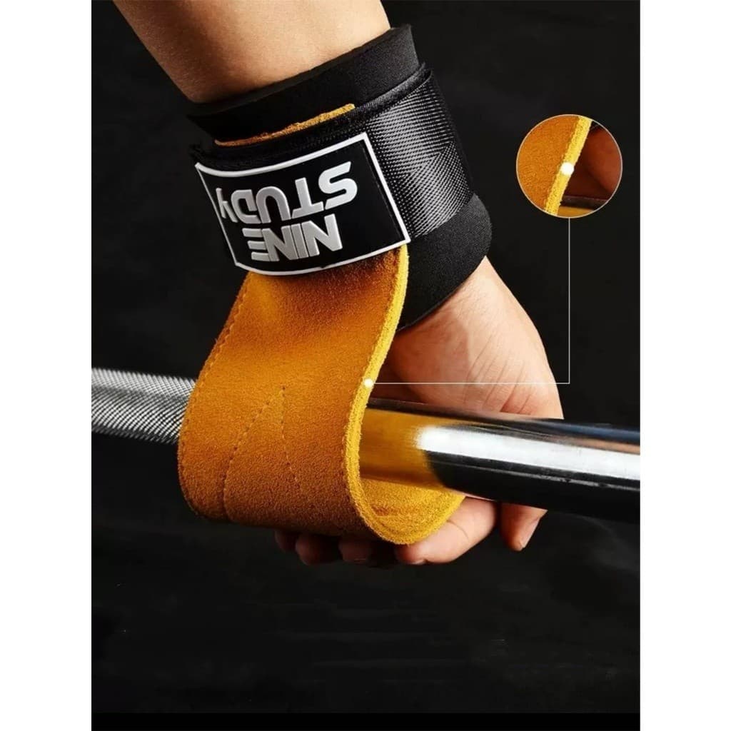 Luvas de Fitness Couro Microfibras De Vaca Garras De Levanta,Para Academia,Treinamento de Peso, Proteção Esportiva