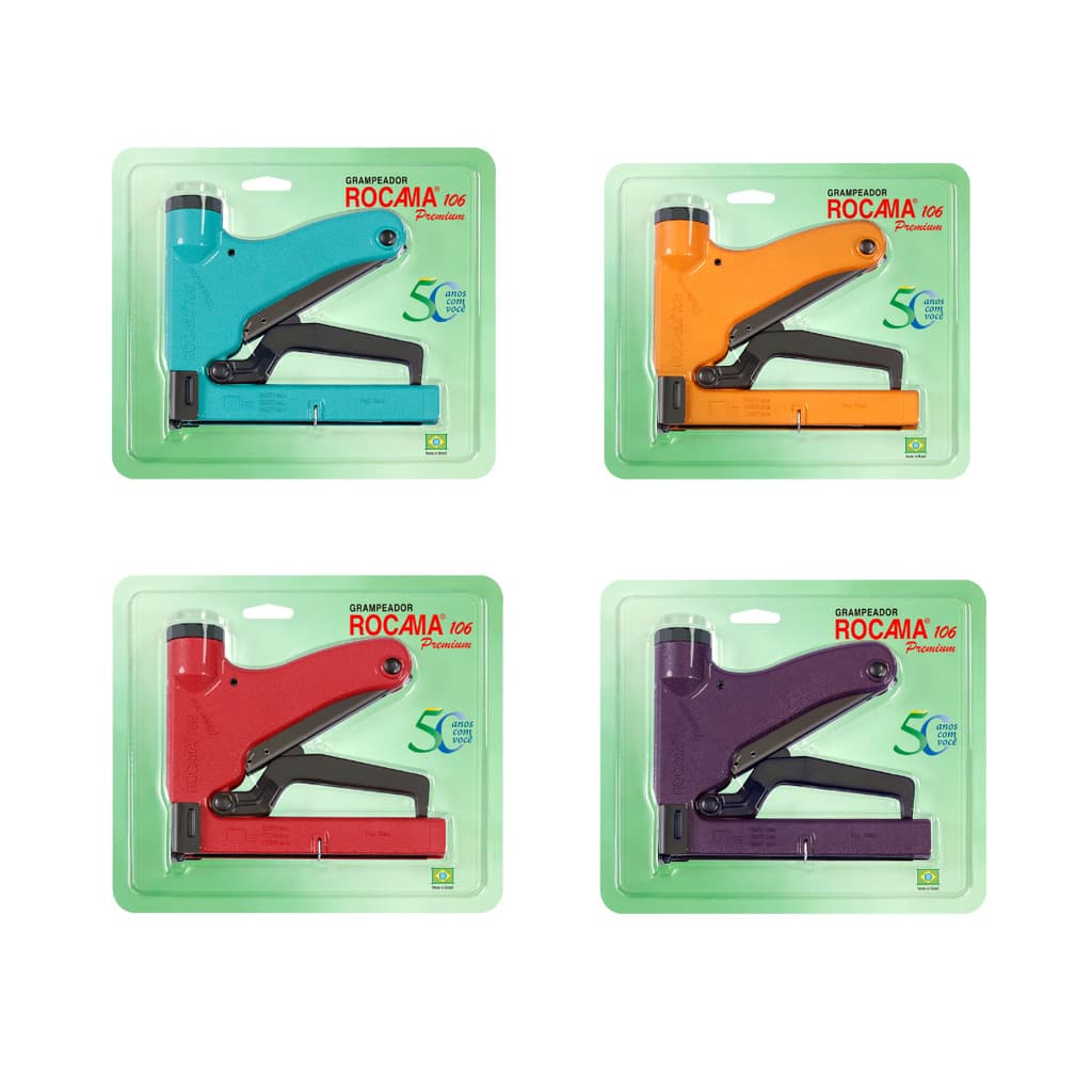 Grampeador Rocama 106 Premium Blister