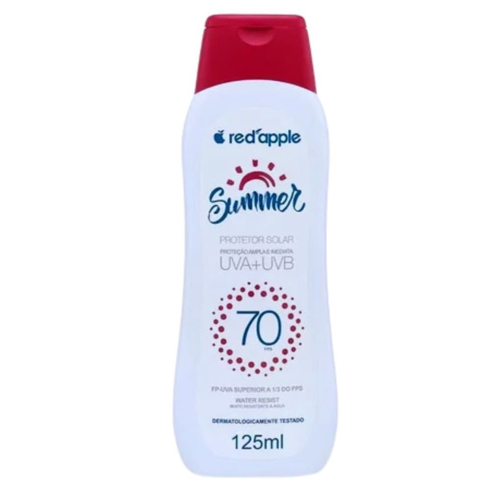 Protetor Solar Red Apple Uva-Uvb FPS 70 125ML