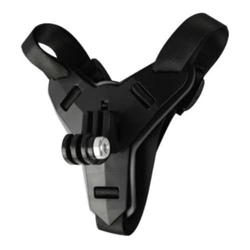 Suporte Queixo Capacete Afivelado P/ Gopro Sjcam Eken Xiaomi