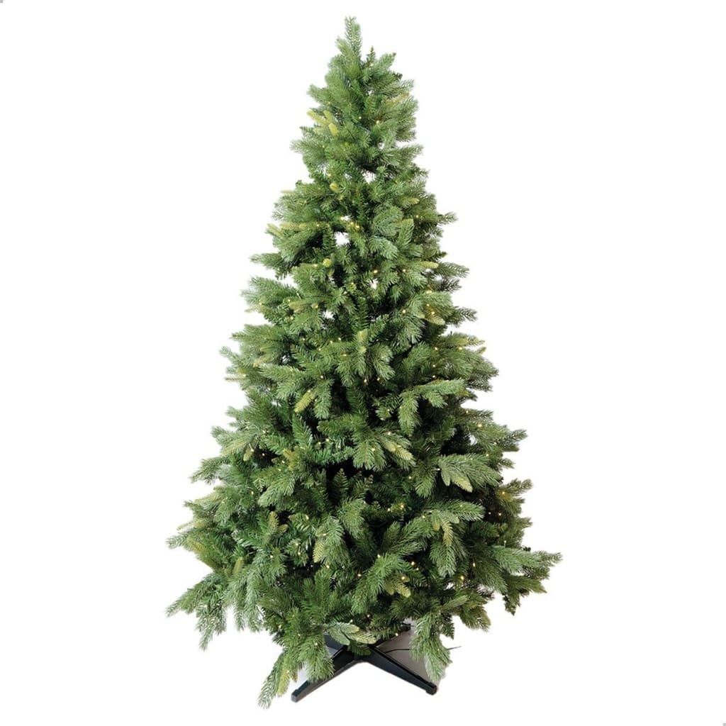 Árvore Palermo Giratória Verde com LEDs 1Un 180x110x110cm
