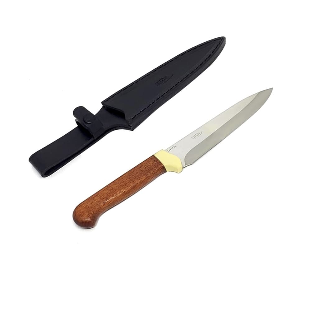 Faca Cozinha Arkhip Chef Baby 6'' Cabo Madeira Bainha