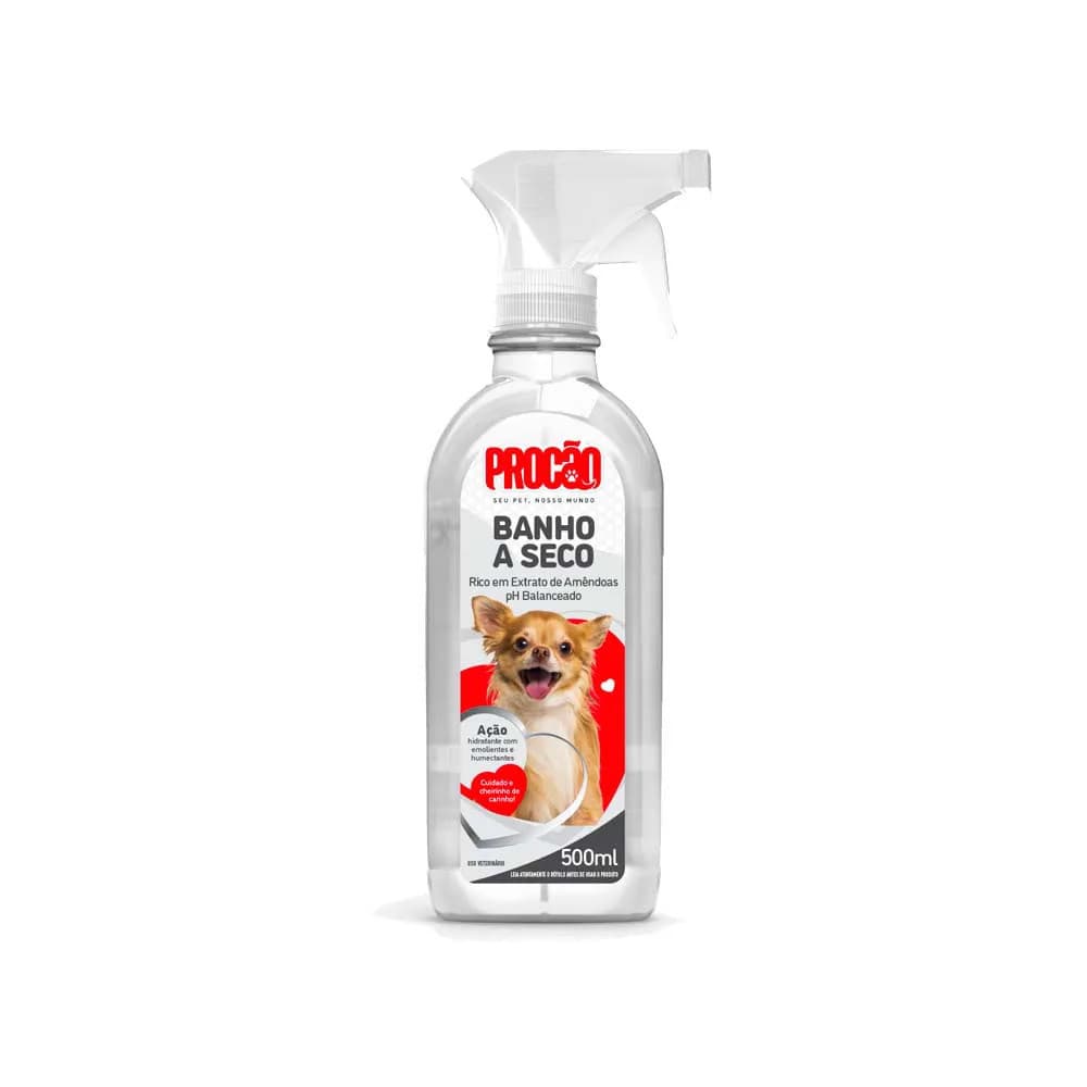 Banho A Seco E Eliminador De Odores Para Cães Pets – Procão