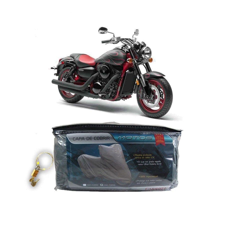 Capa com cadeado para cobrir KAWASAKI Vulcan 1600 Mean Streak G(206)