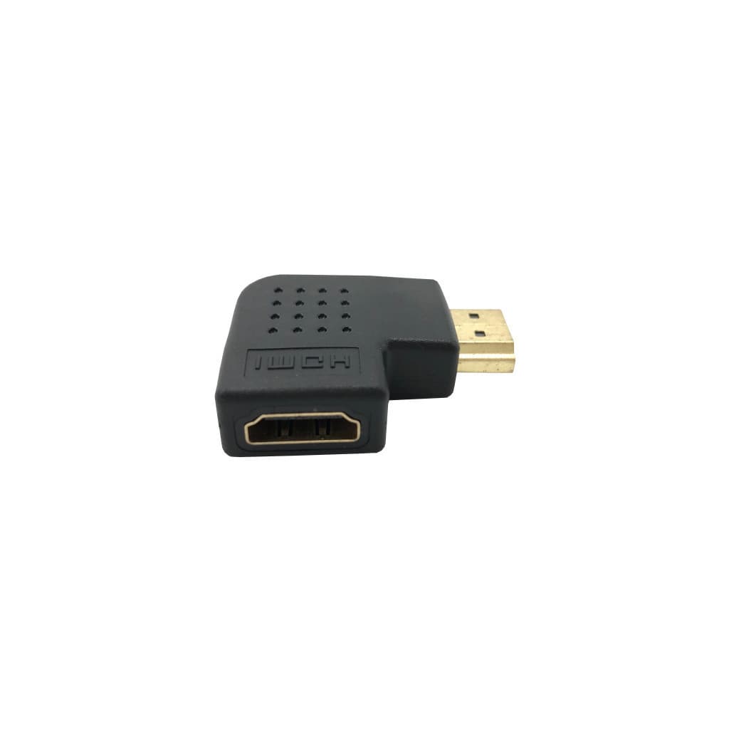 Adaptador Hdmi 90 Graus Em L Hdmi M X Hdmi F Horizontal