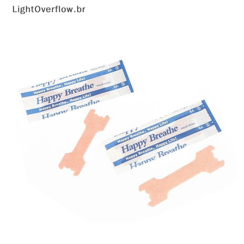 [LightOverflow] 100 Unidades De Tiras Nasais Anti-Ronco Para Ajuda A Respirar E Reduzir O Adesivo De [BR]