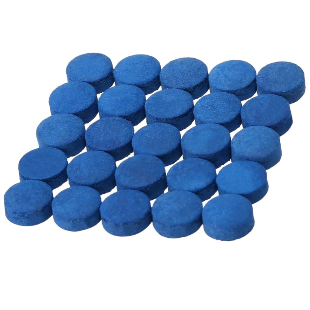 Sola de Couro Azul 11 mm para Taco de Bilhar Sinuca Snooker Profissional KIT