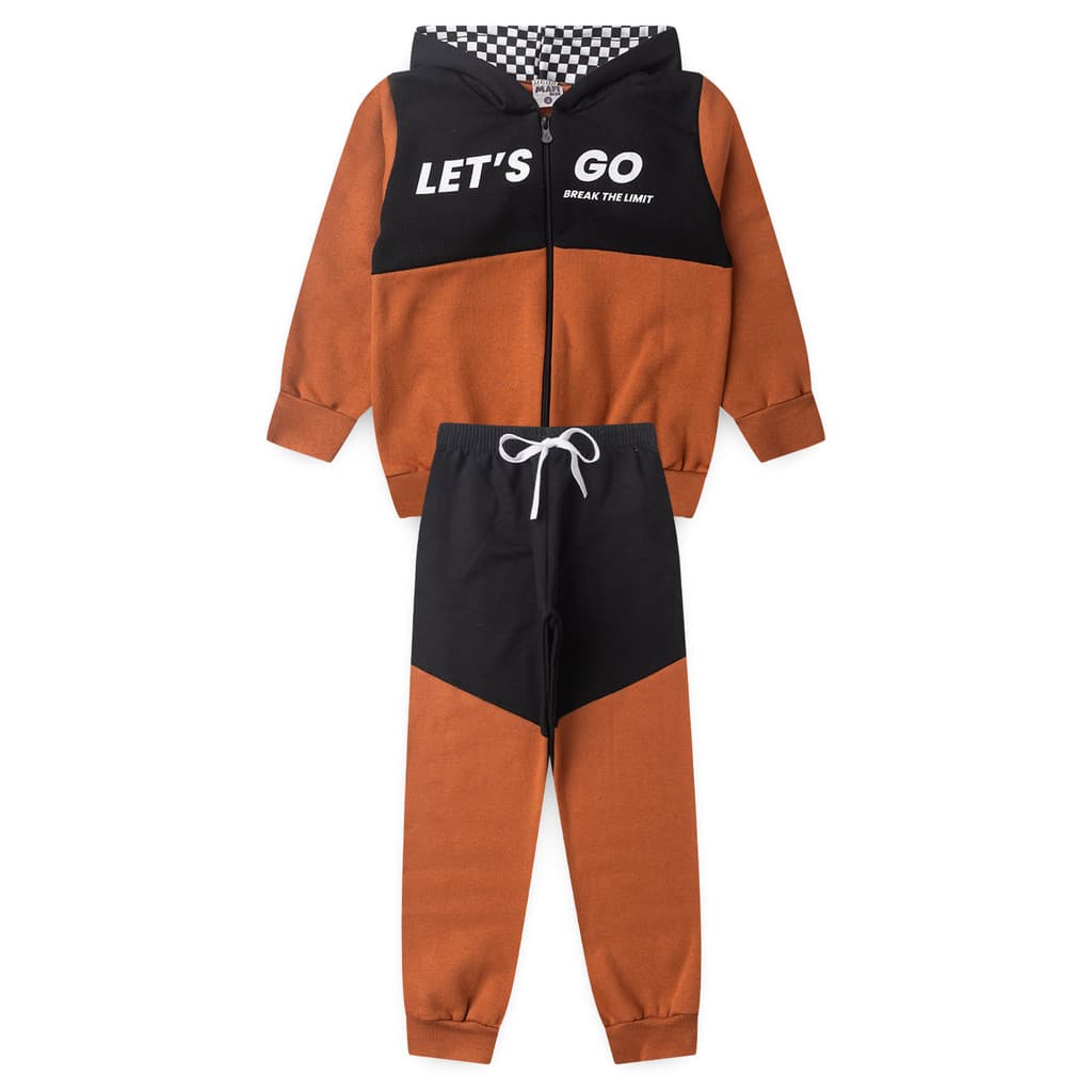 Conjunto Infantil Jaqueta Moletom Let's Go - Mafi Kids