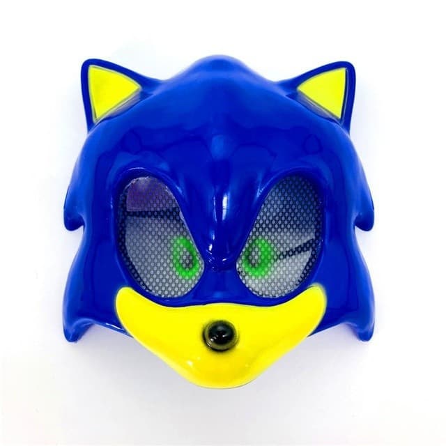 Máscara de Personagem Super Sonic de Anime Máscara de Ouriço Máscara de Sombra Brinquedo de RPG Presente de Halloween pa