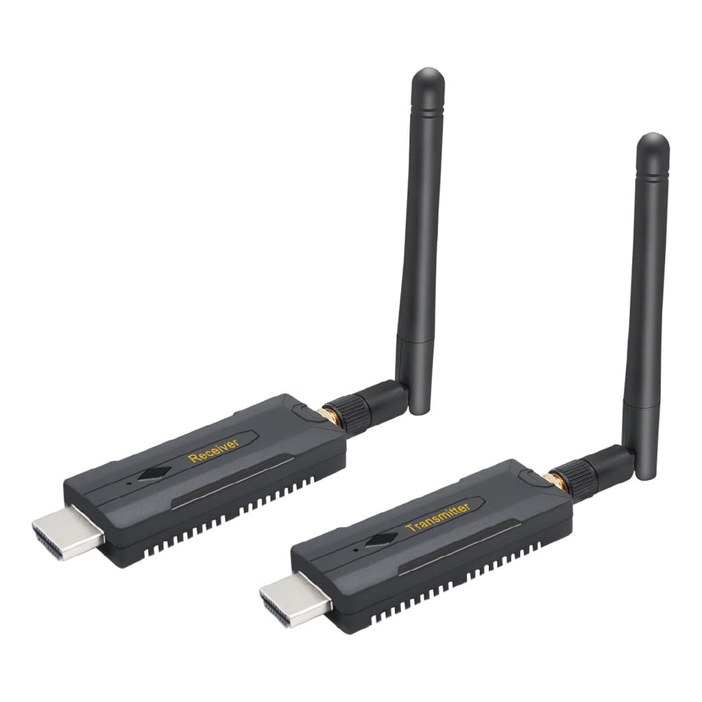 Transmissor E Receptor Extensão Hdmi Sem Fio Wifi 50m