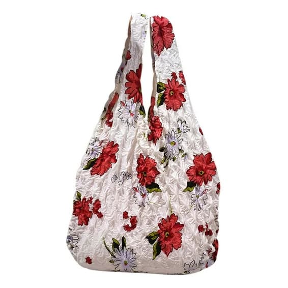 Bolsa Sacola Magica Estica Reutilizavel Grande Branca Color