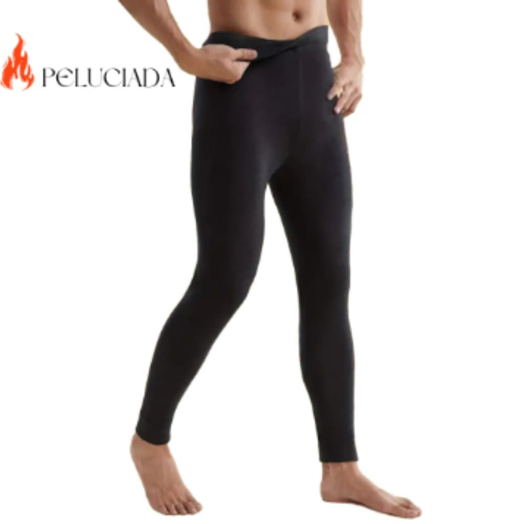 CalçaTérmica Peluciada Masculina Proteção UV Segunda Pele