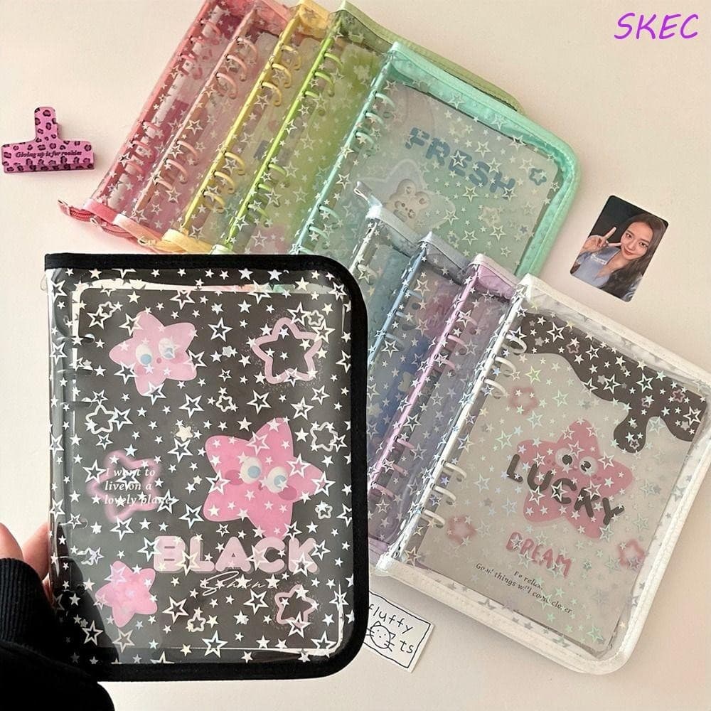 Suporte Para Cartão Fotográfico SKEC , Capa Álbum De Fotos Estilo Coreano A5 , Linda De Livro Coleta Em PVC