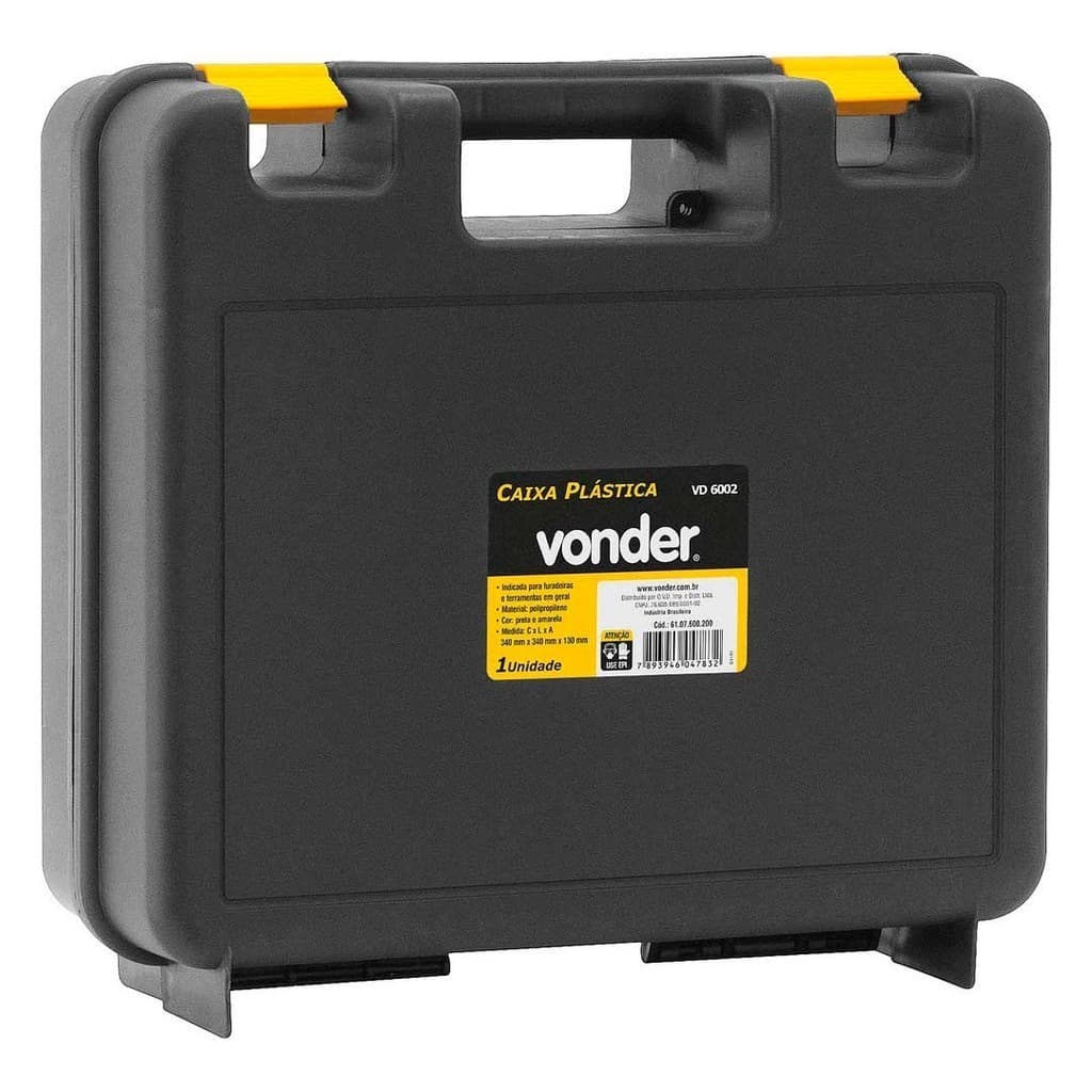 Maleta Caixa Plastica Vonder Vd-6002-6107600200