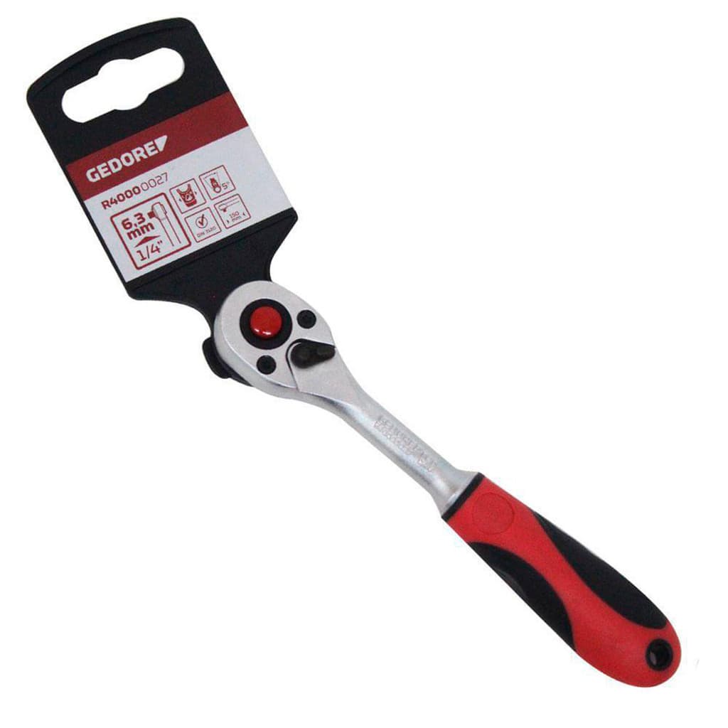 Catraca Reversivel 1/4" 693U-20 Gedore Red - 3300158