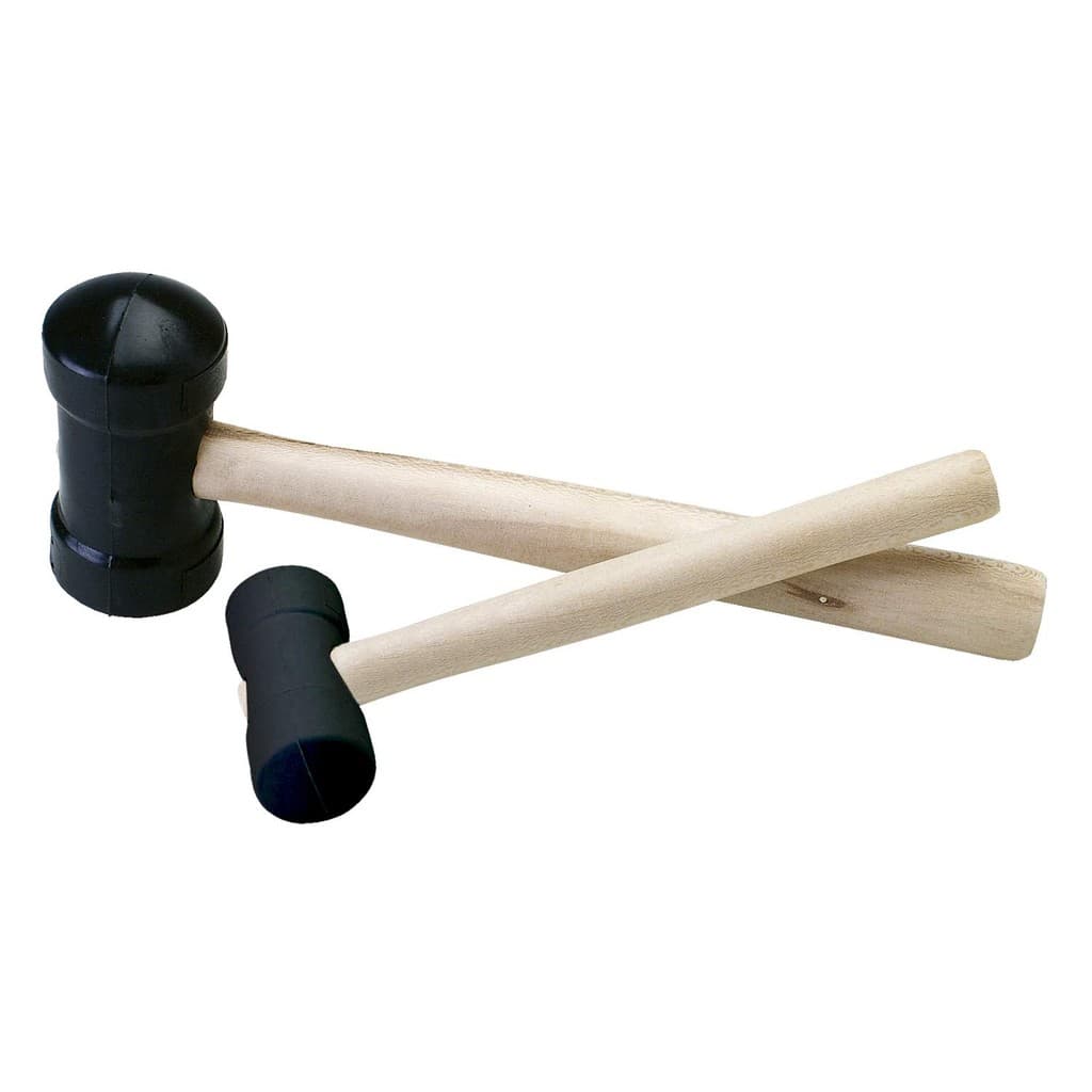 Martelo De Borracha Pequeno - Médio - Grande Para Cerâmica e Marcenaria