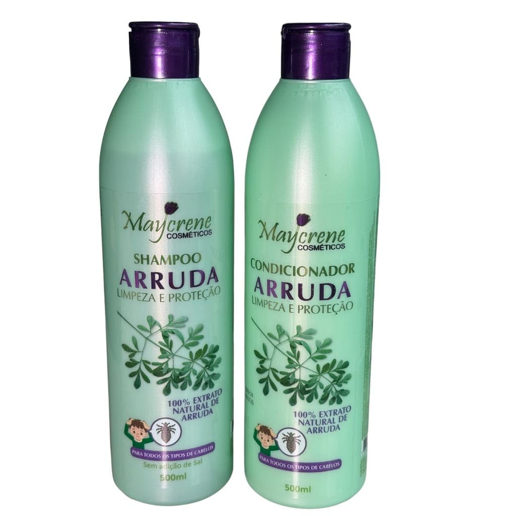 Kit Cabelo Capilar Shampoo + Condicionador Para Todo o Tipo de Cabelo