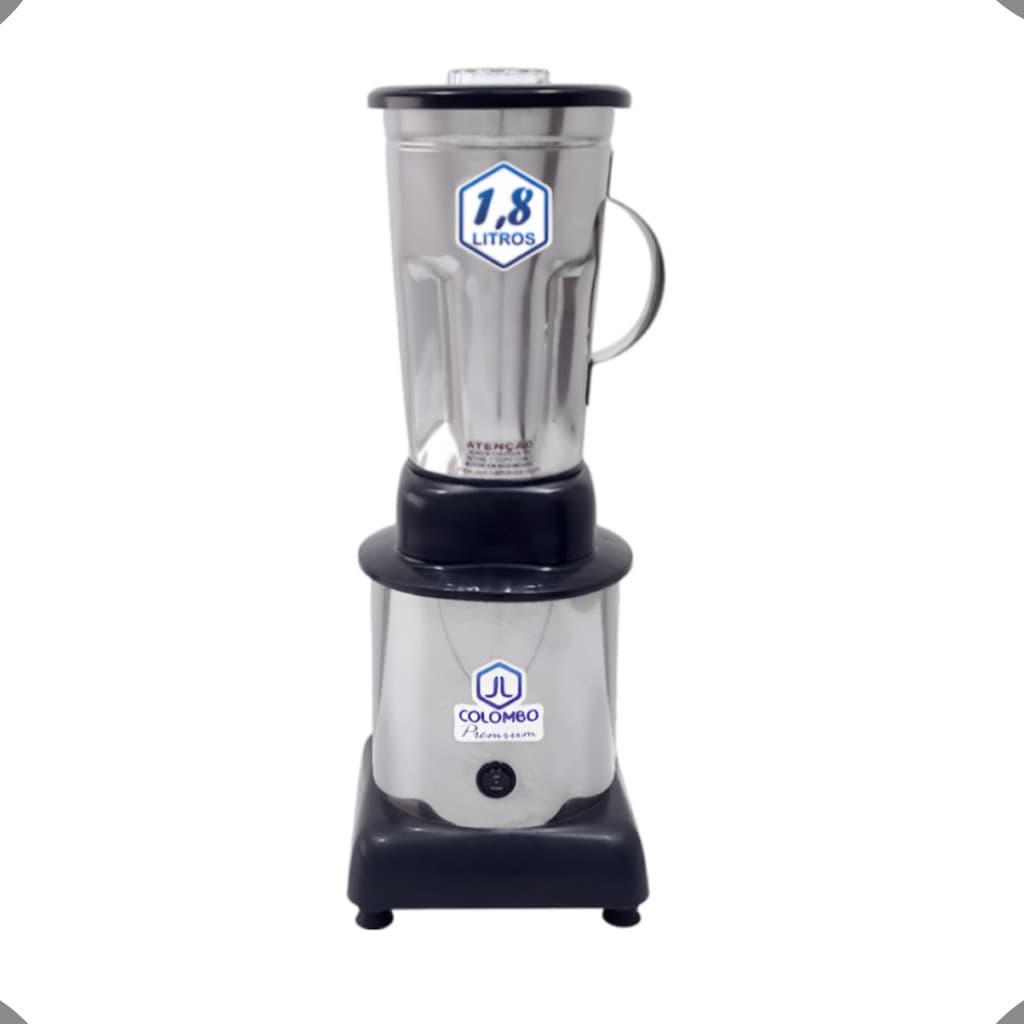 Liquidificador Industrial Alta Rotação 1,8l Sucos Jl Colombo