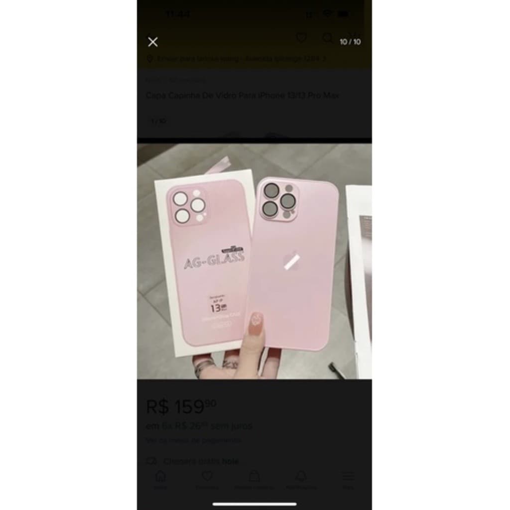 Capa De Vidro Glass Fosca Para iPhone 11  12 12pro 12promax 13 13 Pro 13 Pro Max 14 14plus 14promax