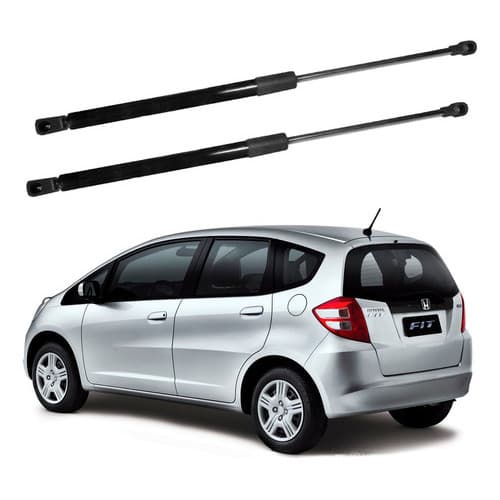 Par Amortecedor Tampa Traseira  Porta Mala Honda Fit 2009 A 2014