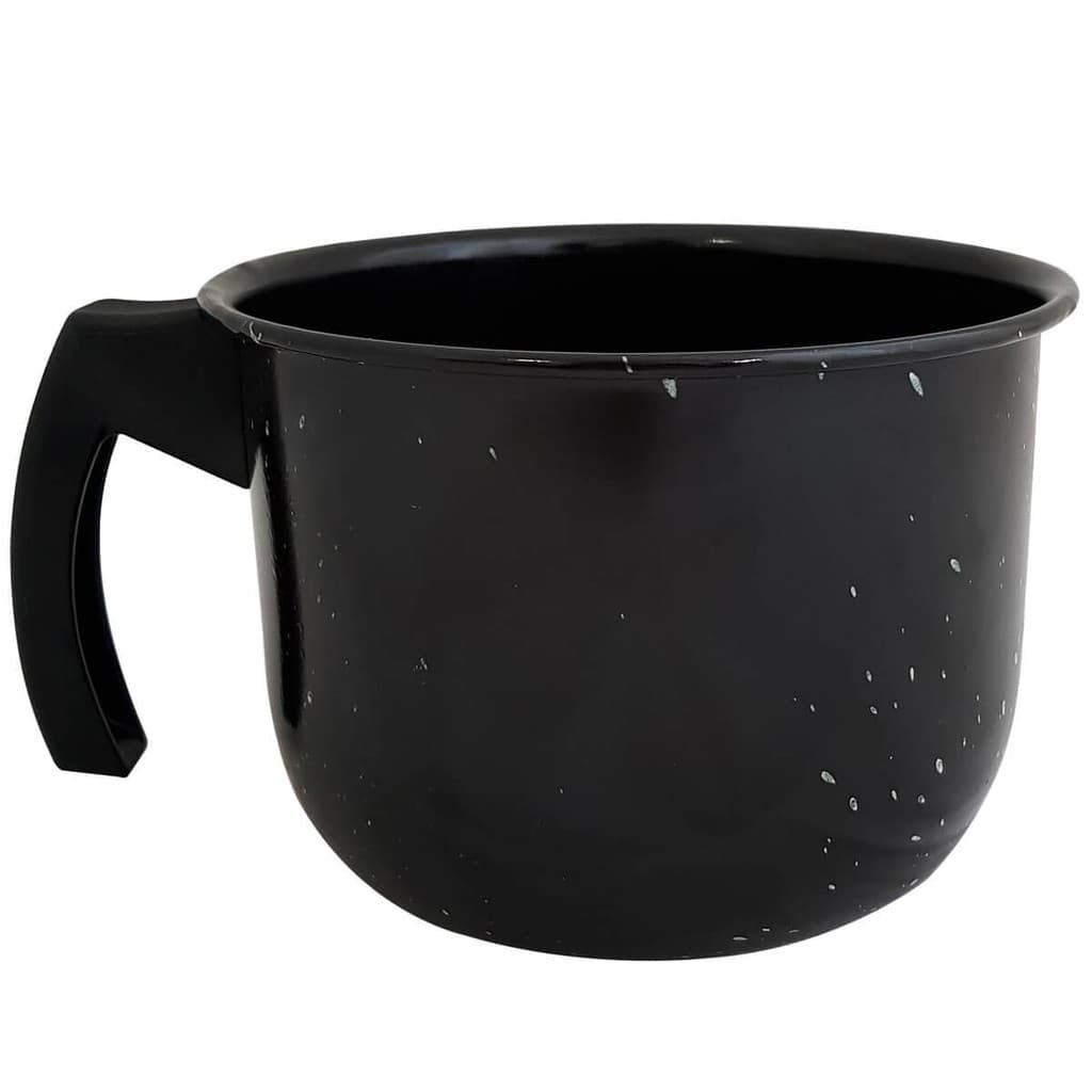 Leiteira Caneca Esmaltada Jarra Para Leite Granitada 1,8L