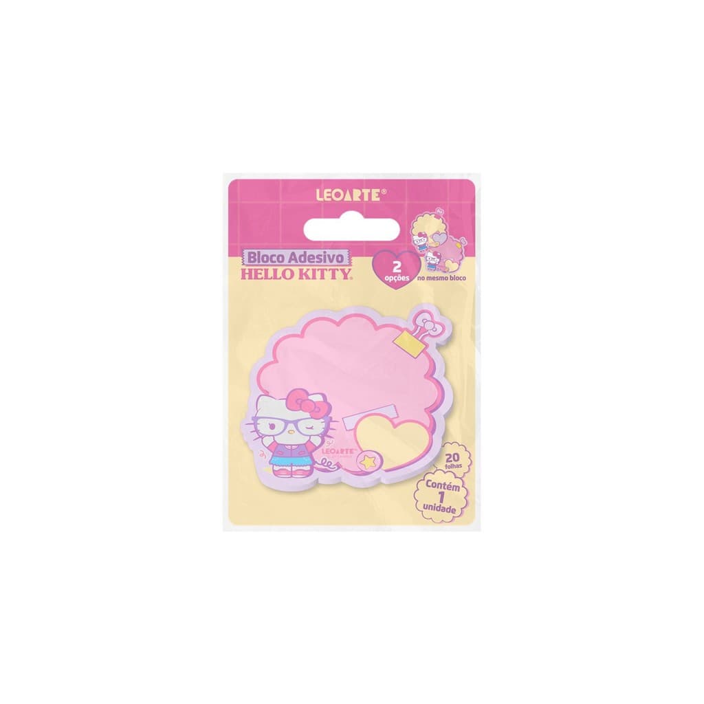 Bloco Adesivo Hello Kitty Formato - Leo Arte