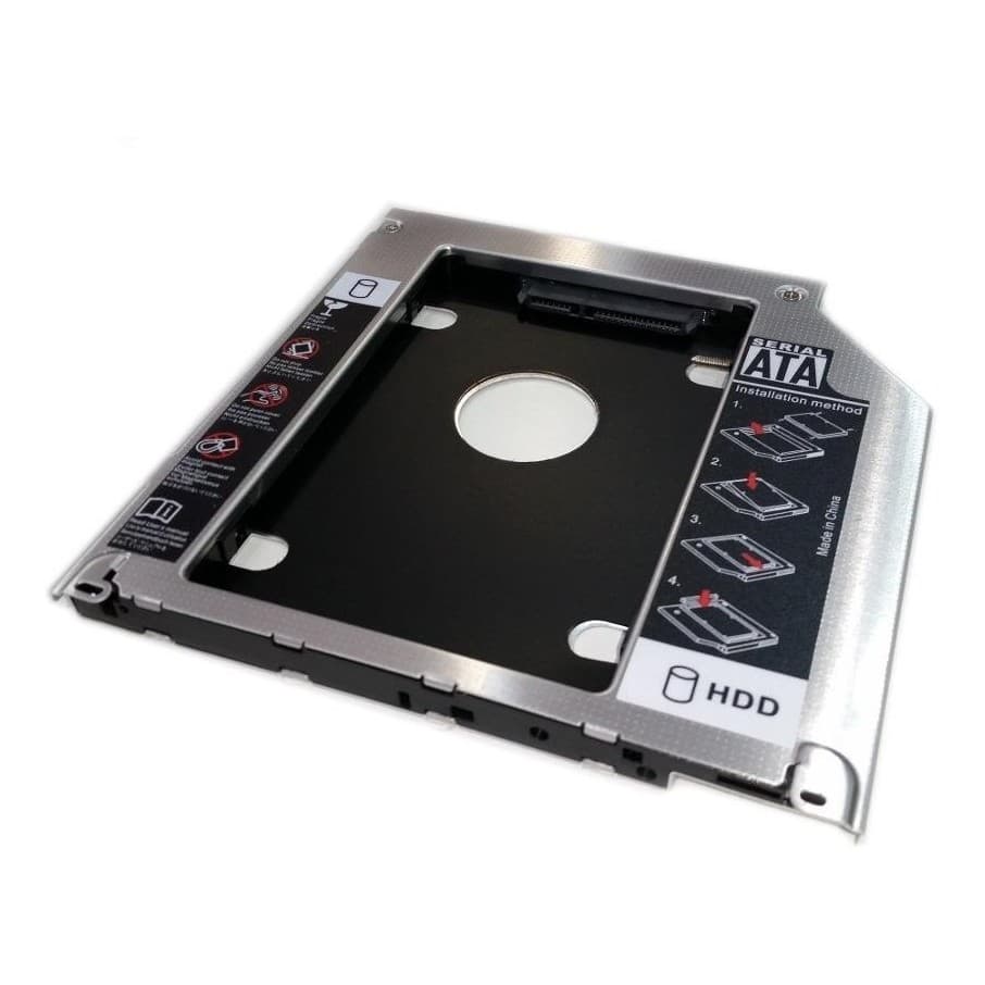 Adaptador Caddy  Hd Ssd Sata 9.5mm Compatível Com Macbook