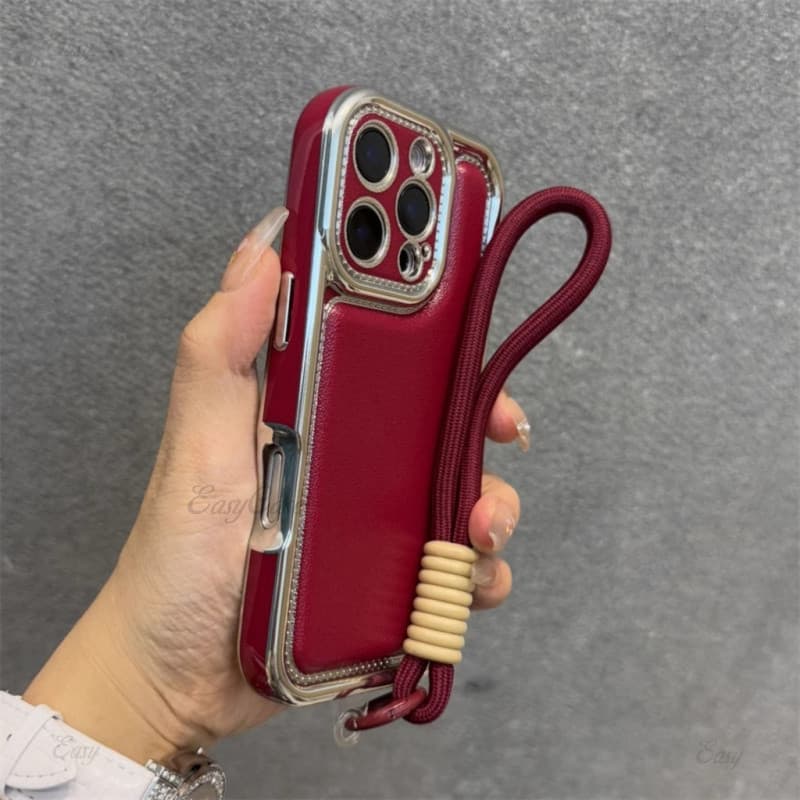 Nova Capa De Telefone Galvanizada De Pão Macio , Aplicável Para iPhone 16 Pro Max 15 14 Plus 13 12 11 À Prova De Choque