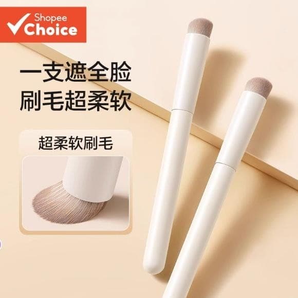 Pincel De Detalhe Corretivo 270 Impressão Digital Redonda Para Sob Os Olhos Smile Line Pounce Blending Makeup