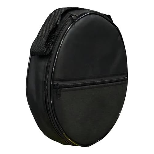 Soundbags Capa Luxo Pandeiro 10 Com Bolso Lateral Cor Preto