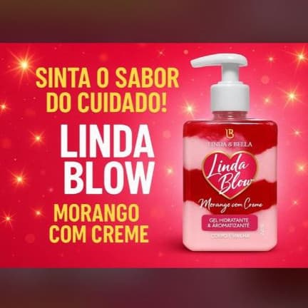 Gel Hidratante Para o Corpo Feminino Gel da Linda&Bella Corpo e Virilha