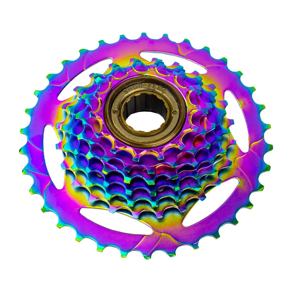 Catraca Roda Livre SHUNFENG Camaleão Indexada 7V 14/34Dentes Bike Mtb