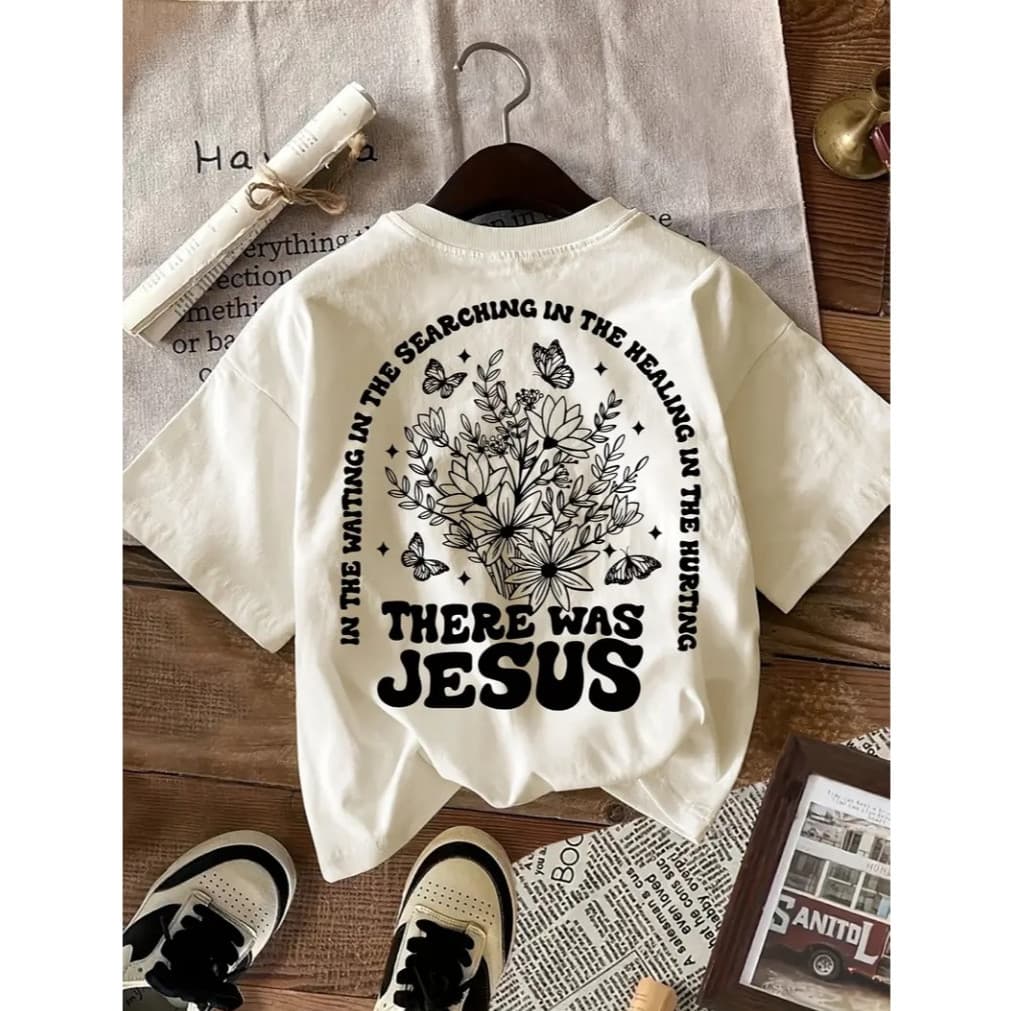 Camiseta Cristã Jesus Cristo 100% Algodão Unissex