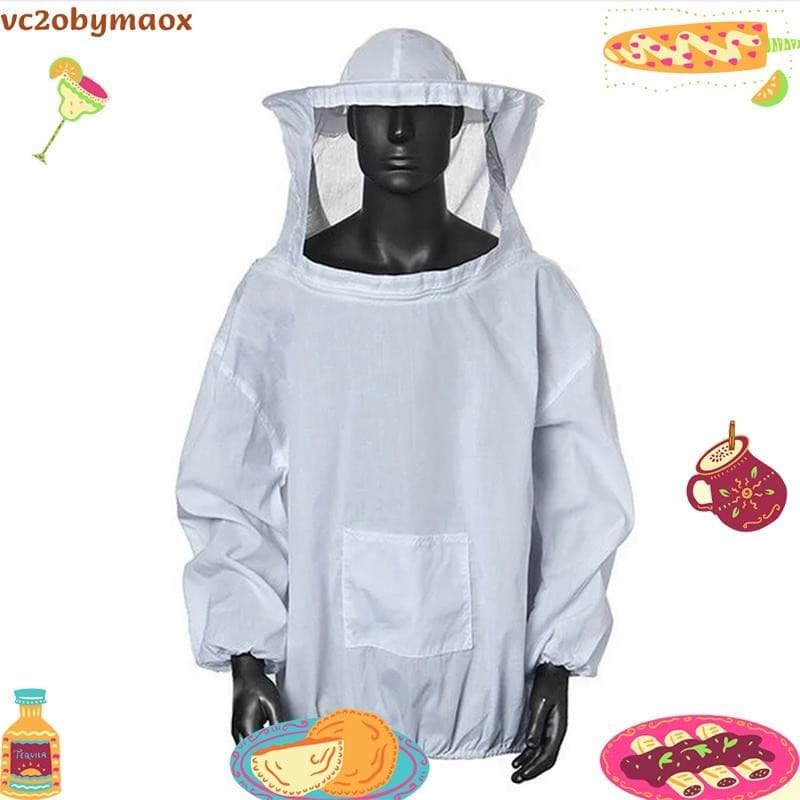 Macacão De Proteção De Véu De Apicultura , Capa Manga De Apicultor vc2obymaox.br