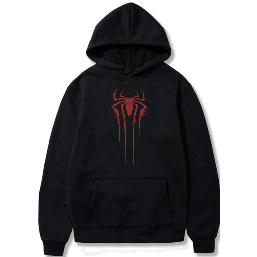 Blusa Moletom Masculina Homem Aranha Spider Man Masculina feminina Canguru 80% Algodão e 30% poliester Confort