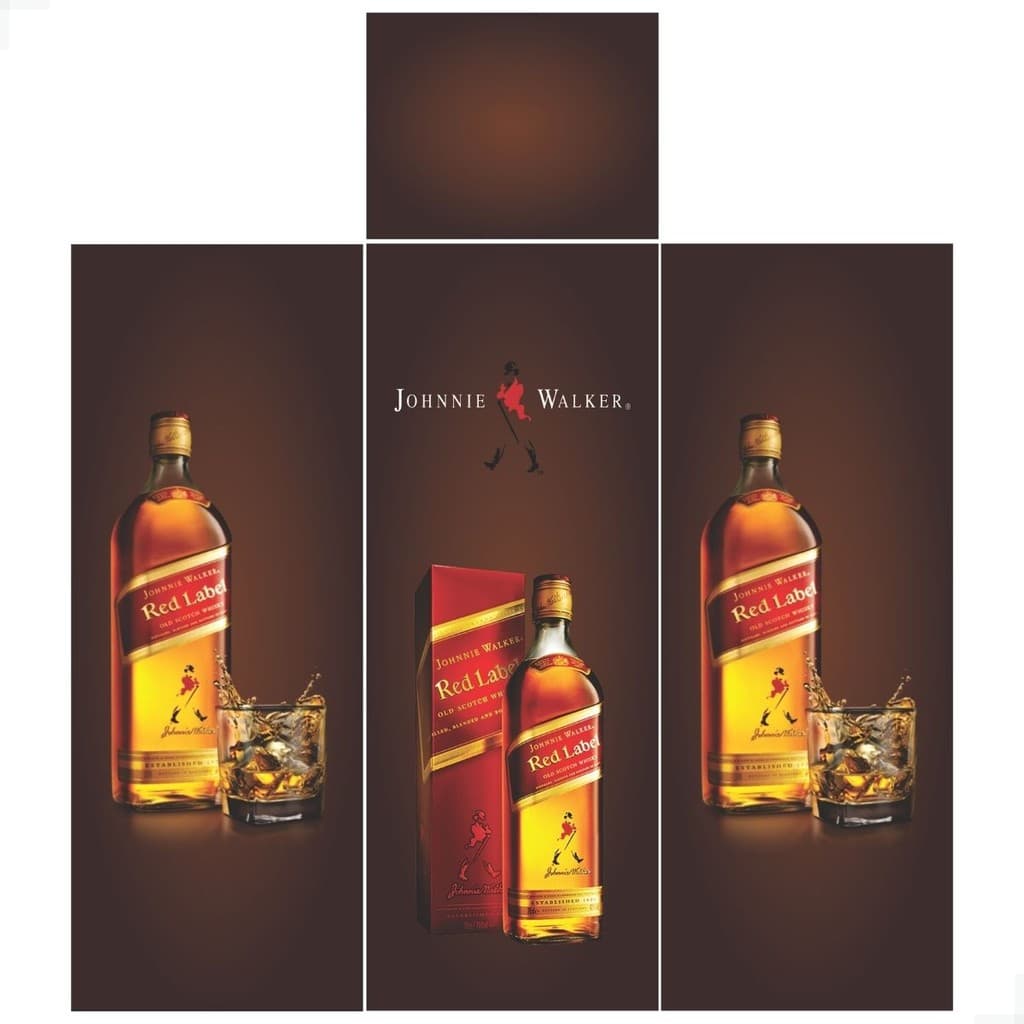 Adesivo Geladeira Personalizado Envelopamento  Teto Whisky Fundo Escuro