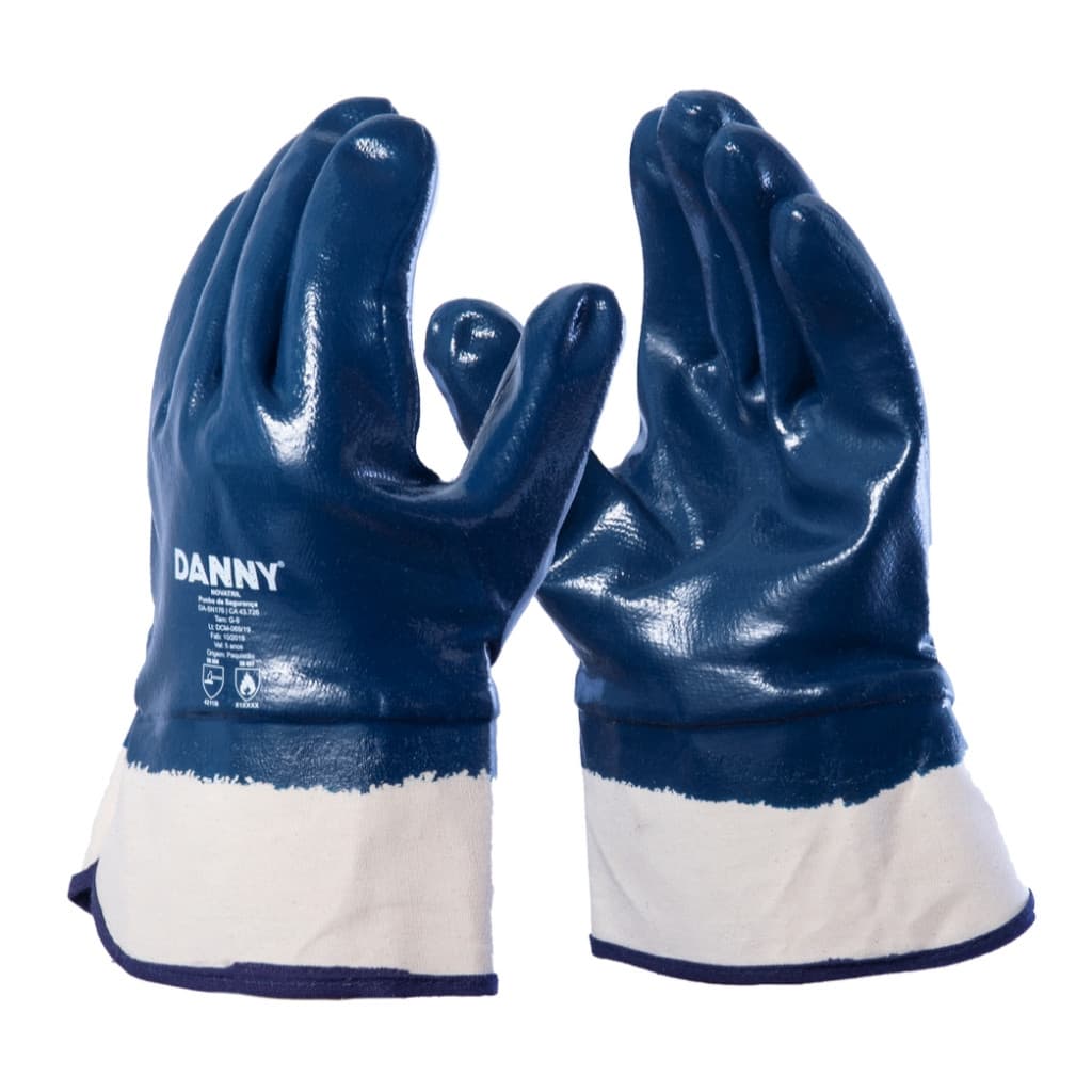 Luva Segurança Danny EPI DA SN176 Novatril Resistente Proteção térmica até 100°C