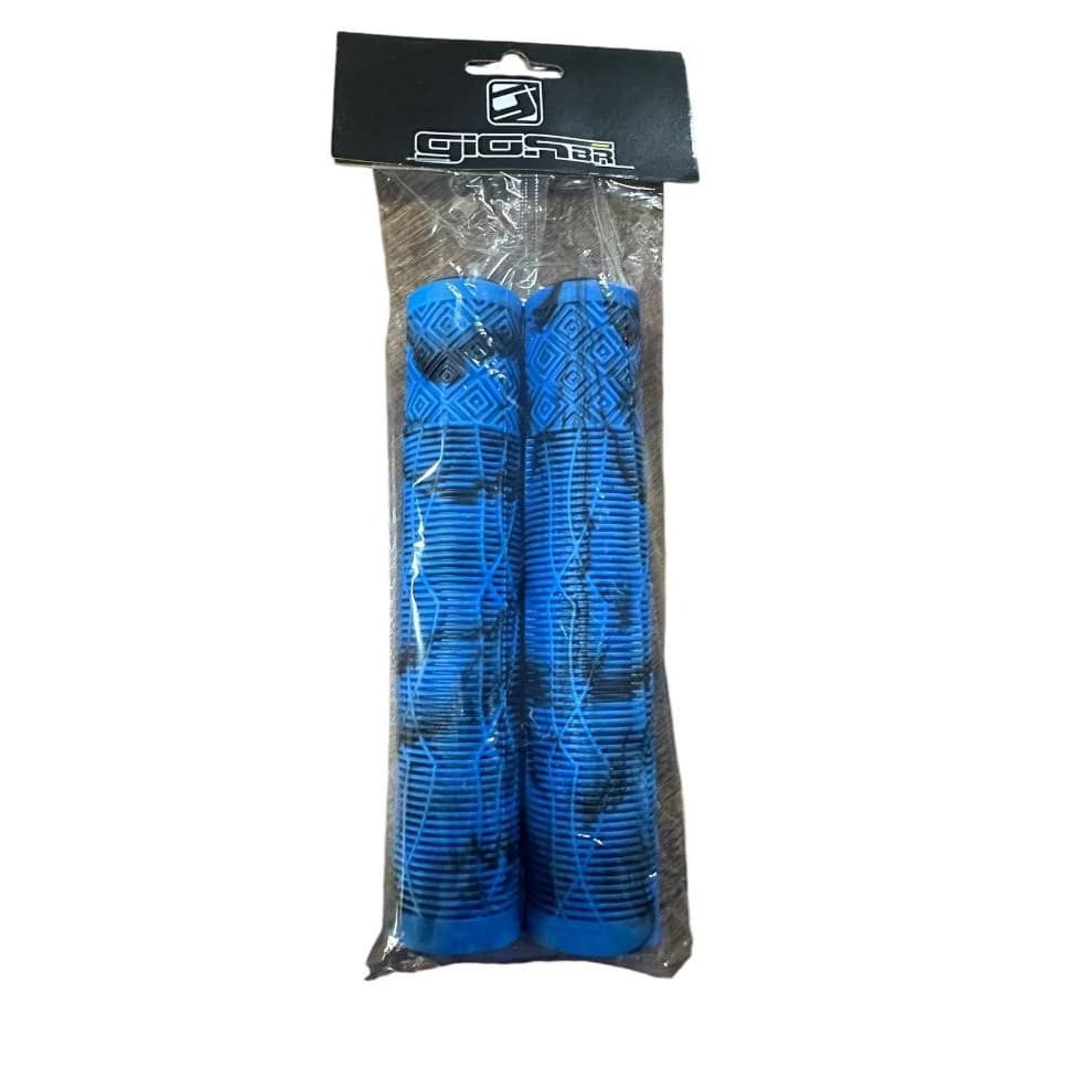 MANOPLA  GIOS -058H 165mm AZUL/PRETO S/FLANGE