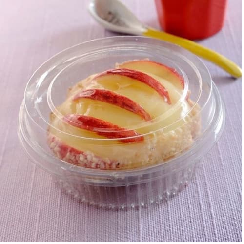 50 Embalagem Mini Doce Redondo c/ tampa 120ml embalagem 645 com 50 Uni P/ Bolos Tortas Mousses Pudim Doces - Galvanotek