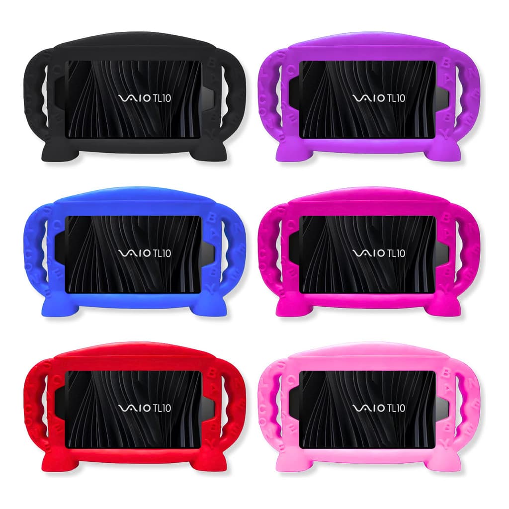 Capa Infantil De Silicone Para Tablet Vaio Tl10