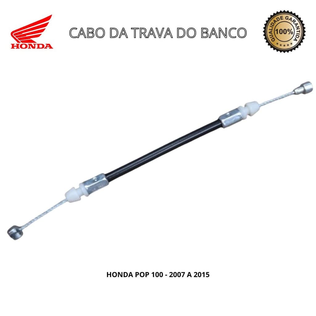 Cabo Trava Banco Honda Pop 100 2007 A 2015