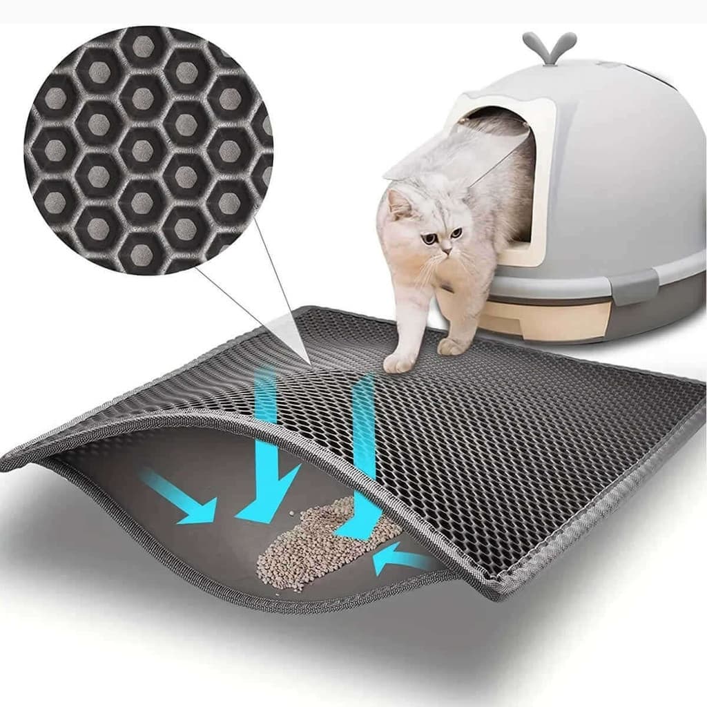 Tapete Higiênico G Coletor De Areia Para Gato 45X60CM