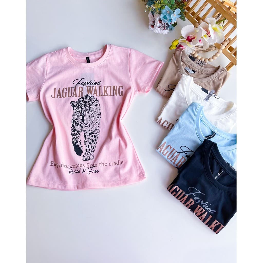 BLUSA JUVENIL CHARMY TIGRE 10 A 16 ANOS