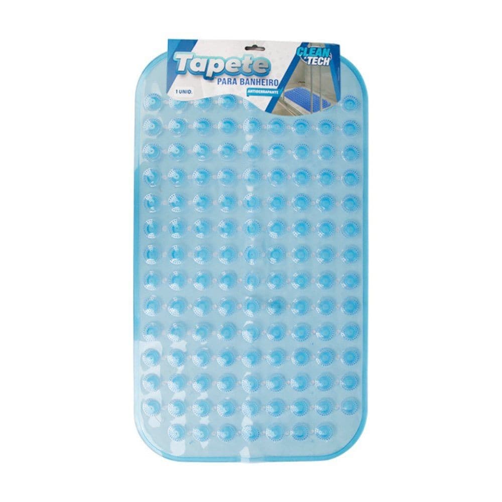 Tapete para Box Retangular – Antiderrapante com Ventosas, Segurança e Conforto no Banho