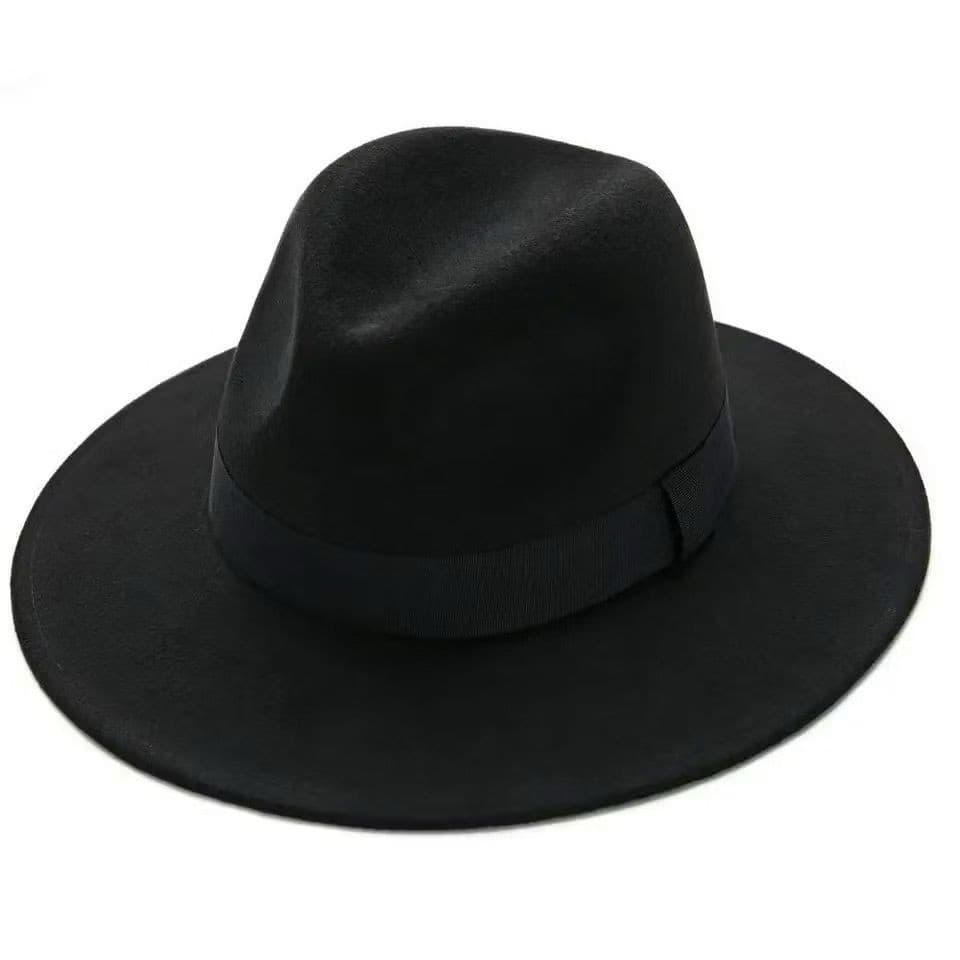 Chapéu  Fedora Feltro Aba Média Masculino Feminino Ajustável Gustavo Lima Lauana Prado