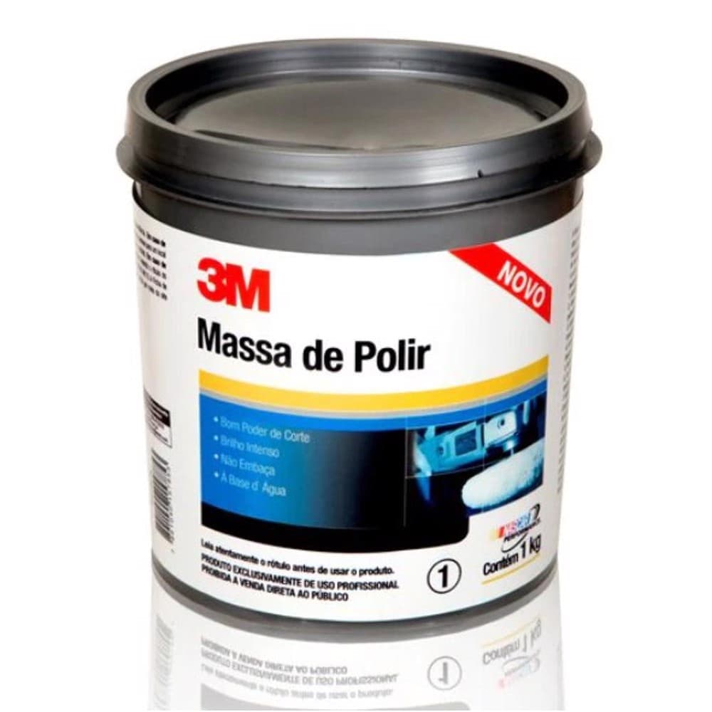 MASSA POLIR BASE D'AGUA 1,0KG 3M